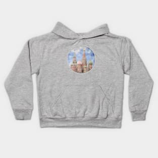 Saint Basil's Cathedral in Moscow, Russia Kids Hoodie